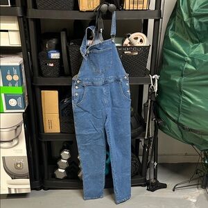 Blue Denim Overalls